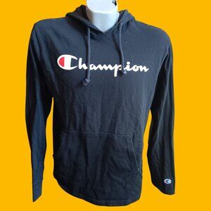 Medium Sweatshirt Mens Champion Black Hoodie M Authentic Athleticwear